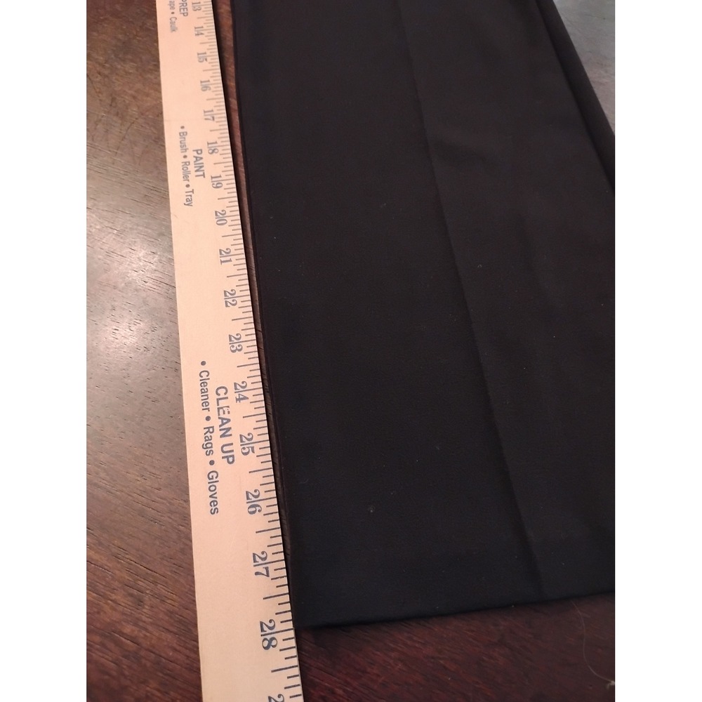 Jessica Petite Black Straight Leg Dress Pants Trousers Size 4P - Picture 7 of 7